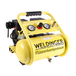 FK95 compact  WELDINGER Flüsterkompressor750W...