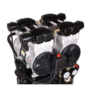 FK320 pro up WELDINGER Flsterkompressor 2x1100 W 90 l Tank innenbeschichtet