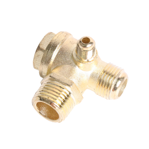 Rückschlagventil 8 1/2" mit Entlüftungsanschluss für WELDINGER 1600W Flüsterkompressor