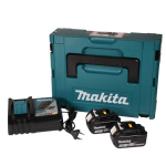 Akku Power Source Kit Makita Einfachladegerät + 2 Akku 5Ah