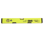 BMI neon Profi-Wasserwaagen SET mit Magnet  40cm 100cm und 180cm