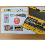 Felo R-GO XL Nusskasten Steckschlüsseln,Bits u.Ratsche 36-teilig