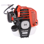 DOLMAR Motorsense & Freischneider MS34U Tap&Go-Fadenkopf 4-Zahn-Schlagmesser