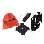 DOLMAR Motorsense & Freischneider MS34U Tap&Go-Fadenkopf 4-Zahn-Schlagmesser