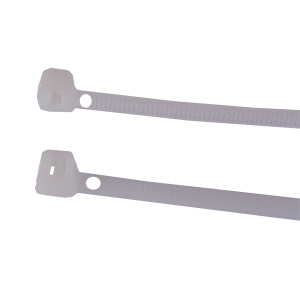 Kabelbinder, 4,8 x 250 mm, 100 Stck, wei