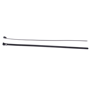 Mehrweg-Kabelbinder wiederlsbar 7,6x370 mm, 100 Stck, schwarz