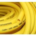 WELDINGER Druckluftschlauch Gummi-PVC gelb vom Meter 8 x14 mm ohne Kupplungen