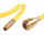 WELDINGER DSA-18 Automatik-Schlauchaufroller 16 m mit Druckluftschlauch Gummi-PVC gelb 6 x12 mm
