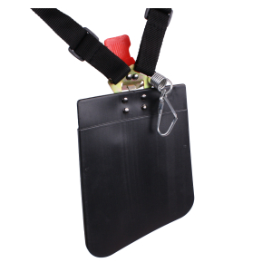 GARDINGER Schultergurt fr Motorsensen und Trimmer rot-schwarz