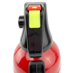 2 kg ABC Aluminium-Pulverfeuerlöscher mit 4 LE KFZ Halterung, Manometer