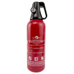 2 kg ABC Aluminium-Pulverfeuerlöscher mit 4 LE KFZ Halterung, Manometer