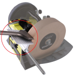 WELDINGER SLA-33 Schleifführung Schleifauflage für Nass-Schleifmaschine