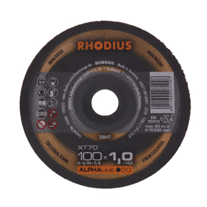XT70 extended 100mm x1mm x 16mm die gute Trennscheibe von Rhodius Edelstahl / Stah Sonderpreisl