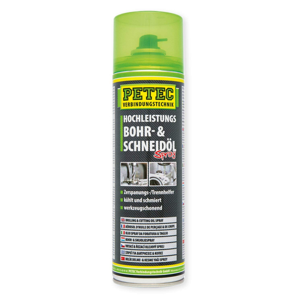 PETEC Hochleistungs Bohr- und Schneidöl-Spray 500 ml, 9,29 €