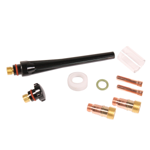 WIG-Verschleiteile GLAS-GaslinseTyp17/26  WIG-Gaslinse Glas / Dichtring / Spannhlse / Isolator WELDINGER