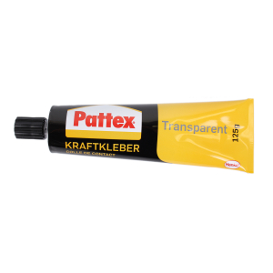 Pattex Kraftkleber supertransparent glasklar Großtube 125 g