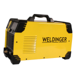 WELDINGER WE 204P AC/DC digital WIG-Schweißinverter für Aluminium + WIGSet1