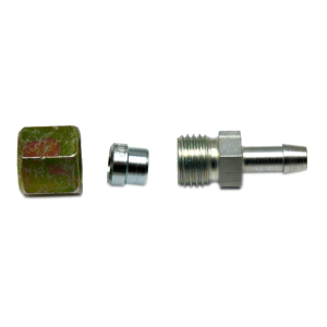 Schlauchtlle  6 mm mit Schneidringverschraubung fr 10 mm Rohr