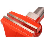 WELDINGER Schraubstock eco 200 mm Backenbreite unzerbrechlich rot