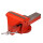 WELDINGER Schraubstock eco 200 mm Backenbreite unzerbrechlich rot