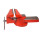 WELDINGER Schraubstock eco 200 mm Backenbreite unzerbrechlich rot