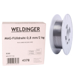 Fülldraht 0,8 mm 2 kg D200 MIG/MAG-Schweißdraht NoGas WELDINGER