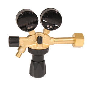 WELDINGER PRO Druckminderer Messing fr Sauerstoff/O2-Mehrwegflaschen