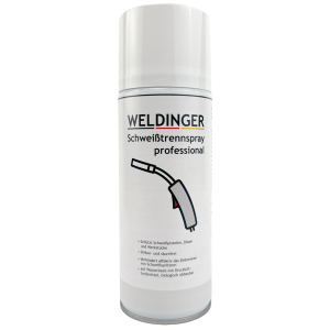 WELDINGER Weldfixx Professional Schweißtrennspray 300 ml mit Druckluft Düsenspray sicher und umweltschonend