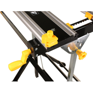 WELDINGER ALU-Werkbank 7-fach verstellbar neigbar Alu-Profilplatte (Werktisch)