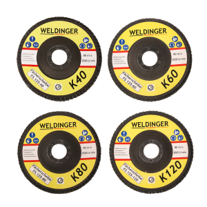 WELDINGER Fächerscheibe 125 x 22,23 Schleifmopteller Lamellenscheibe