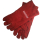 WELDINGER Schweißhandschuhe rot Gr.10 mit Stulpen Spaltleder Textilfutter