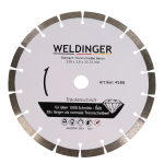 WELDINGER Diamant-Trennscheibe Ø 230 mm x 22,23 mm...