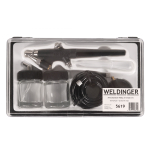 WELDINGER Flüsterkompressor FK 40 compact mit 6-teiligem Airbrushset