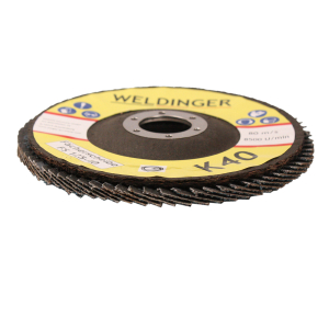 WELDINGER Fcherscheibe 125 x 22,23  K40 Schleifmopteller Lamellenscheibe 10 Stck