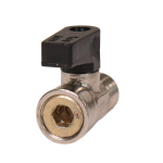 Kondensat Ablass Kugelhahn 1/4" für Kompressoren
