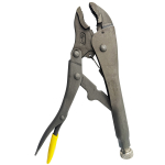 WELDINGER GS2 4-teilig Schweißer Gripzangenset eco Standard, Breitmaul, C-Grip und 2-Punkt