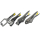 WELDINGER GS2 4-teilig Schweißer Gripzangenset eco Standard, Breitmaul, C-Grip und 2-Punkt