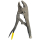 WELDINGER GS2 4-teilig Schweißer Gripzangenset eco Standard, Breitmaul, C-Grip und 2-Punkt