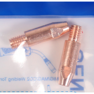 Stromdsen fr ALU M6 1,0 mm 28mm 5 Stck fr Brenner 250 speziell Aluminium