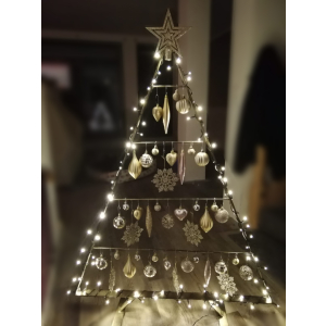 Weihnachtsbaum Bandstahl Bausatz 9-teilig