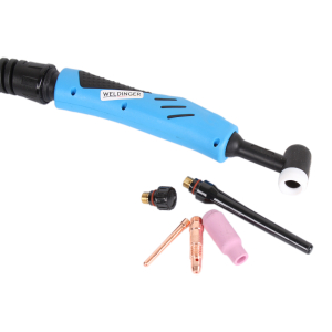SRP 26 - 6 m integriert 2-polig WIG-Schlauchpaket fr Schwei-Inverter HF mit Strombuchse am Gasanschluss WELDINGER (SPW6)