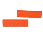 glatte Schraubstock-Kunststoff-Schutzbacken  2tlg 115 mm magnetisch  orange