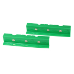 universal  Schraubstock-Kunststoff-Schutzbacken  2tlg 155mm magnetisch grün