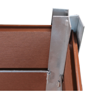 GARDINGER Hochbeet WPC Premium (feuerverzinkt 1,15x0,8x0,75 m)