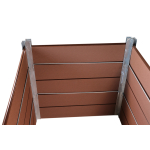 GARDINGER Hochbeet WPC Premium (feuerverzinkt 1,15x0,8x0,75 m)