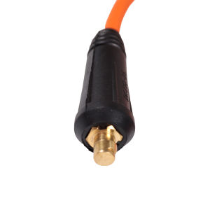 Flex-Silikon Massekabel 4 m 16 mm Kupfer T25 9 mm  mit Erdklemme 200A WELDINGER (SPEM3)