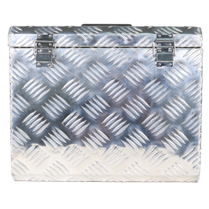 E-Schweigertekoffer klein mit Platz fr Kabel  42 x 55 x 25 cm Aluminium WELDINGER