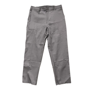 Schweißschutzkleidung Bundhose XXL Gr. 58-60 Bizflame Pro Grau schwer entflammbar Schweißerhose
