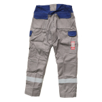 Schweißschutzkleidung Bundhose oder Jacke Gr. XS-4XL Bizflame Ultra Graublau schwer entflammbar