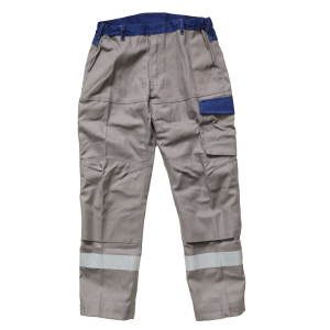 Schweißschutzkleidung Bundhose Gr. 54 Bizflame Ultra Graublau schwer entflammbar Schweißerhose (38")